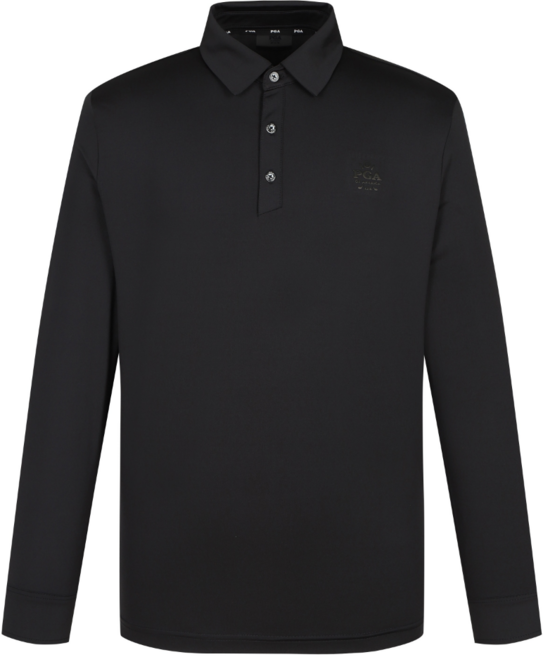 SS시즌 PGA 남성 커스프카라 솔리드 긴팔티셔츠 PGMTS51301