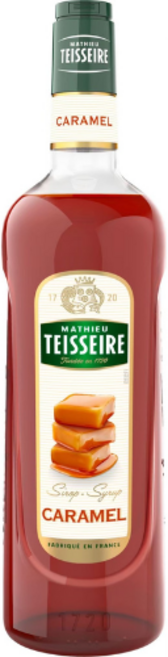 TEISSEIRE 焦糖果露糖漿, 1個, 1L