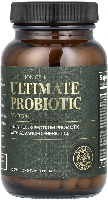 Global Healing 얼티밋 프로바이오틱 1000억CFU 캡슐 60정, GlobalHealing얼티밋프로바이오틱1000억CFU, 1개 - 쿠팡