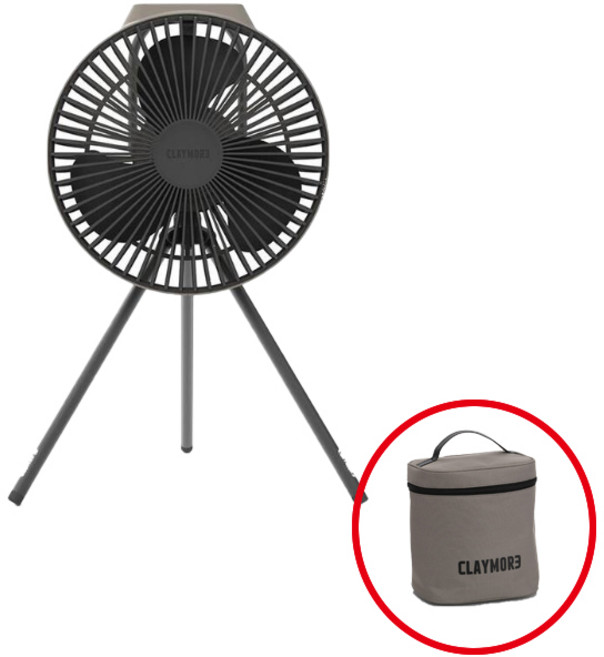 크레모아 충전식 서큘레이터 선풍기 팬 V600+ 플러스 공기순환기 텐트 팬히터 공기순환기 타프팬 실링팬 차박템 캠핑템, V600+전용파우치구성