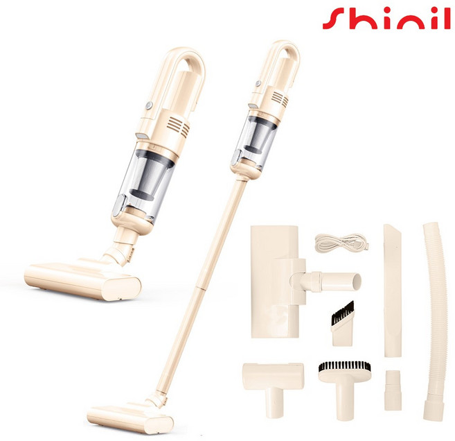 신일 프리미엄 5중 필터 무선 진공청소기, 아이보리, SVC-60PPSJ