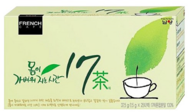 17차 몸이 가벼워지는 시간, 1.5g, 25개입, 4개