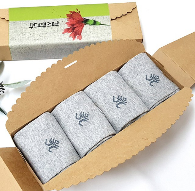 사계절 장목 양말 세트[4개입]