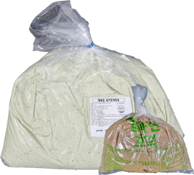 행복한 녹차호떡반죽(7kg)+호떡소(1.2kg 1개) 세트, 7kg, 1개