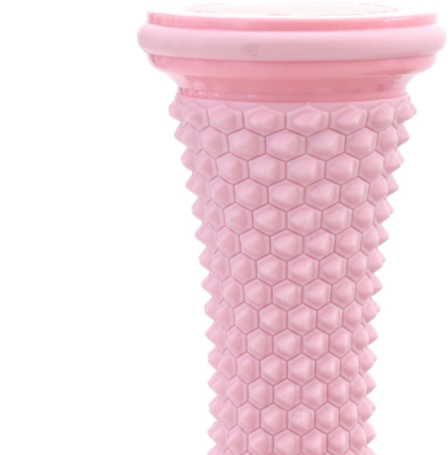 모션스페이스 혈티브 롤러 혈자리 지압 마사지 발 발바닥 지압기, 핑크, 1개