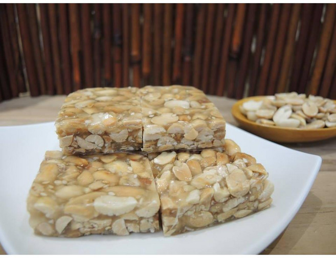 【周傳】Q軟花生糖 素食 日本進口海藻糖 安佳無水奶油 少糖不甜膩 伴手禮, 250g /5包 送酥糖和堅果