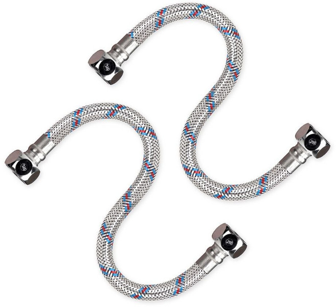 세면대 고압호스 40cm 2개/세면기 수전