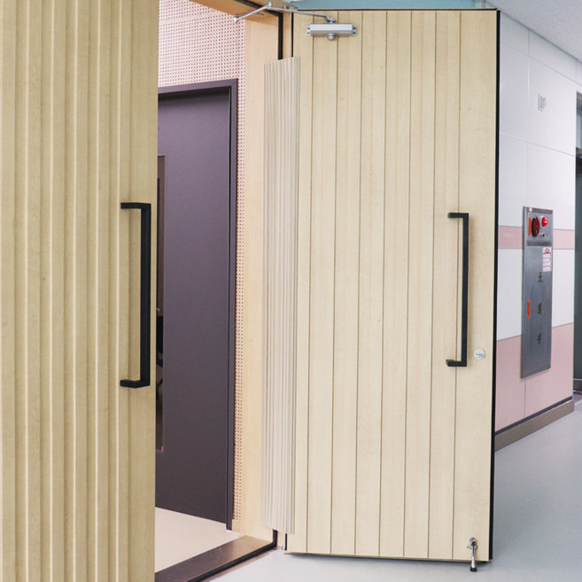 [아이손] 문틈 문닫힘 손끼임방지 와이드 주름형 자바라 전면 안전 보호대, 그레이, 1000mm