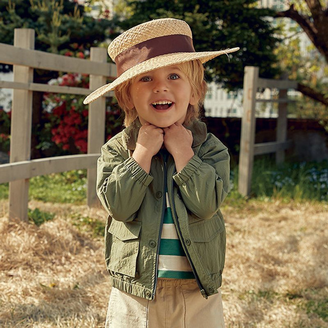 [아가방 가을]로이카라봄버자켓(KHAKI)_01R535202