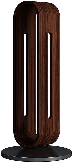 루파 뱀부 우드 헤드폰 스탠드 거치대, 그레이 브라운, 1개