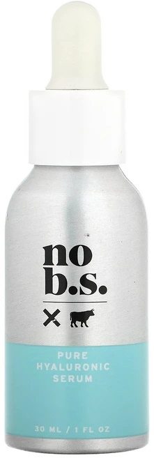 No BS Skincare 퓨어 히알루론 세럼 30ml(1fl oz) Skincare (노 비에스 스킨케어), 1개, 30ml - 쿠팡