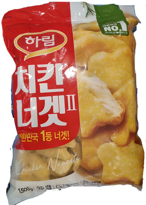 [하림]치킨너겟 대용량 1500g 코스트코, 1.5kg, 1개