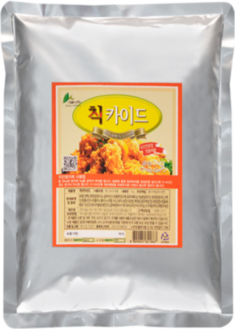 이슬나라 칙카이드 치킨염지제 1kg+10개 1박스, 1kg