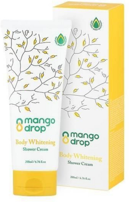 망고드랍 바디 화이트닝 샤워크림, 200ml, 1개