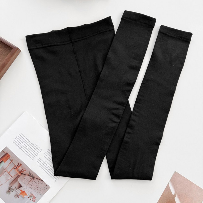 內絨毛發熱彈力顯瘦內搭褲