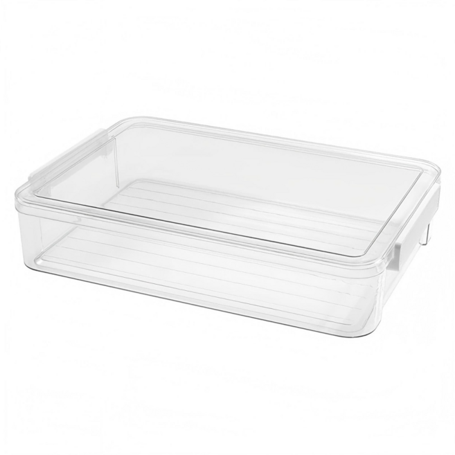 볼리오 1+1 다용도 아크릴 문서 서류 보관함, 투명