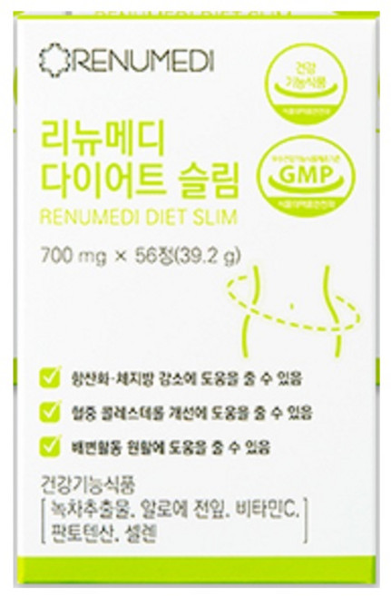 리뉴메디 다이어트 슬림, 56정, 1개