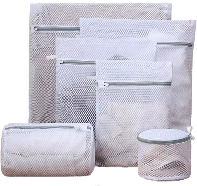 홈 메쉬 사각 세탁망, 8개, 40 x 50