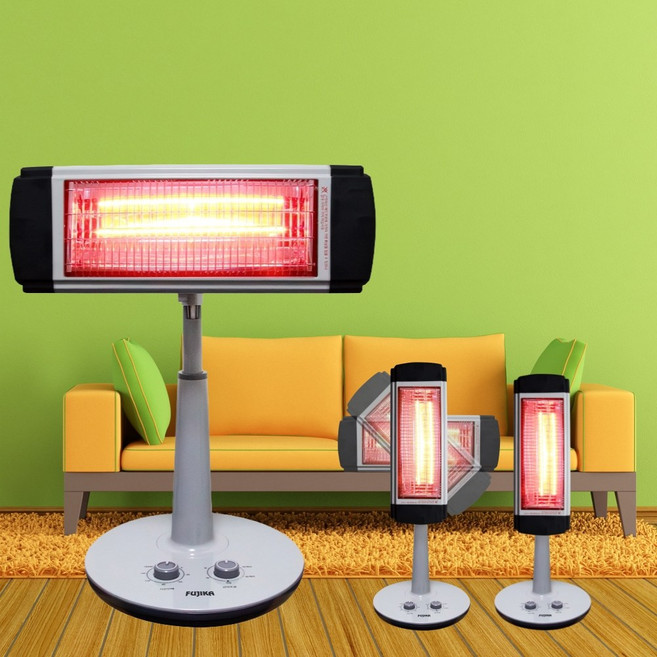 HN 혀누닷컴 가정용 캠핑 근적외선 높이조절 타이머 전기 히터 사무실 업소용 원룸 거실 차박 복사열 난방기