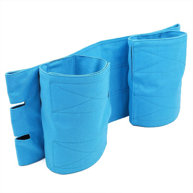 아띠꼴로 완벽고정 휠체어 다리 고정 안전 벨트 보호대 스트랩, 1개, WLB-101 코발트 스카이