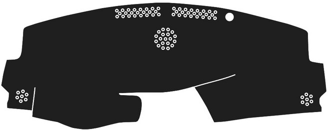 e系列汽車用品 2013-2015年RX儀錶板避光墊 防曬 隔熱 遮陽 反光 保護墊, 黑色, 2013-2015年RX無抬頭 長毛(長度3-4mm)