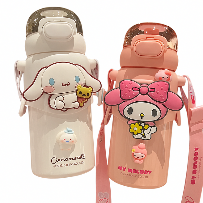 파티샵 산리오 원터치 보온보냉 텀블러 460ML, 마이멜로디