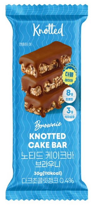 노티드 케이크바 브라우니 30g x 15개