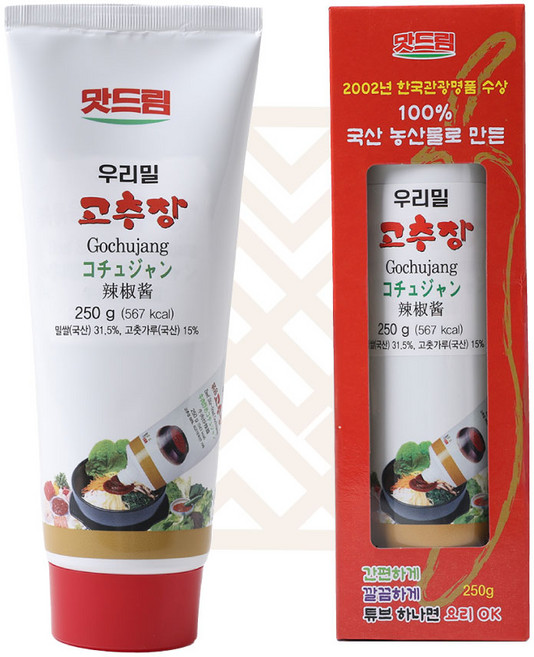 우리밀 고추장, 1개, 250g