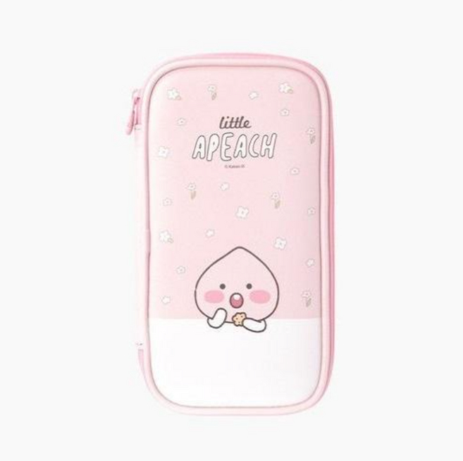 카카오프렌즈 멀티펜슬파우치(필통), 어피치, 핑크, 1개