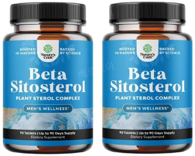 네이처스크래프트 베타시토스테롤 플랜트 스테롤 컴플렉스 90정 2개 - 쿠팡