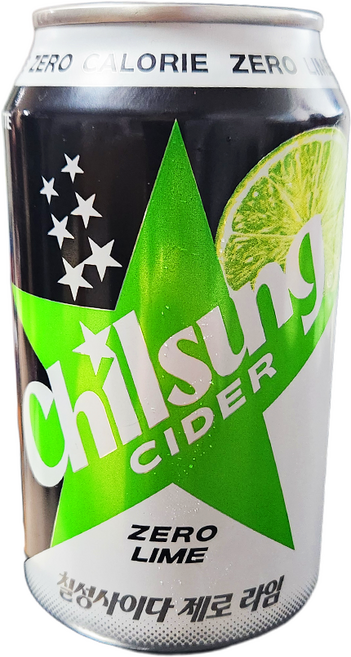 롯데칠성음료 칠성사이다 제로 라임 맛 뚱캔, 355ml, 18개