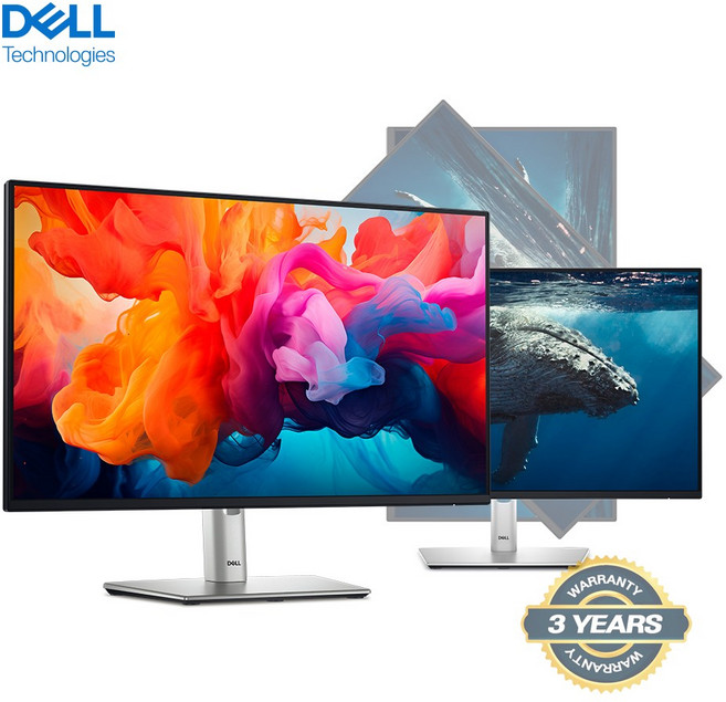 델 4K UHD 울트라샤프 USB C 초슬림베젤 모니터, 68cm, U2725QE 4K UHD