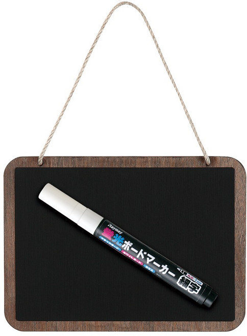 레이메이 앤틱걸이식 POP 블랙 보드 A6 (무광) 자석 식당 카페 사무실 메뉴판 칠판 인테리어 간판 게시판, 단품