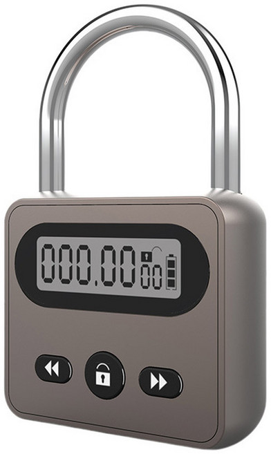 핸드폰잠금 스마트폰잠금 타이머 자물쇠 세트 시간 40칸 단품 화이트 스마트폰중독 자동, 클래식스퀘어 블랙, 1개