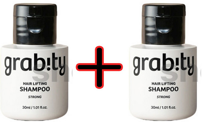 그래비티 헤어 리프팅 샴푸 스트롱 미니, 30ml, 2개