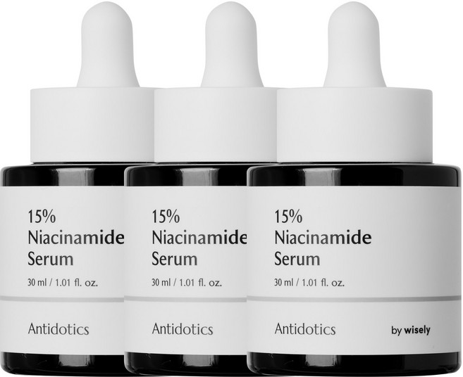 와이즐리 나이아신아마이드 15% 세럼, 3개, 30ml