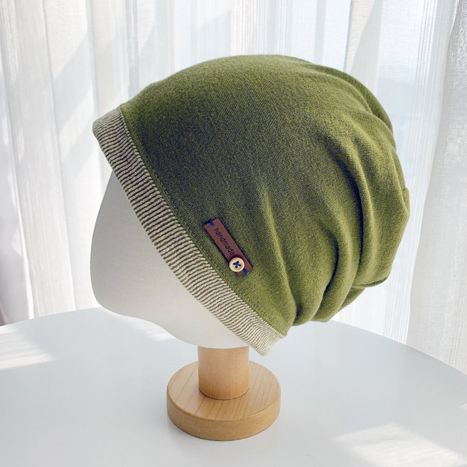 이코마켓 사계절 핸드메이드 데일리 여성 비니 여성두건 헤어두건 패션 항암 위생모 면비니 엄마 할머니 중년모자