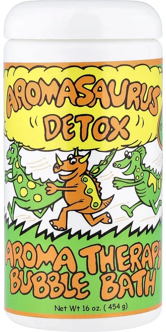 아브라 테라퓨틱스 아로마사우루스 디톡스 어린이용 아로마 테라피 버블 배스 454g (16oz) ABR-83302 - 쿠팡