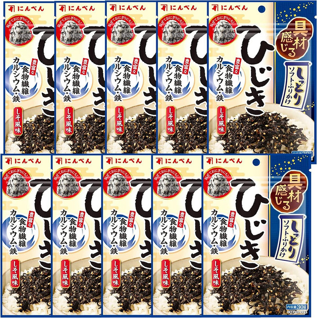 일본 오랜 역사 가쓰오부시 전문기업 닌벤 촉촉한 전통 후리가케, 10개