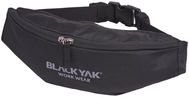 블랙야크 워크웨어 다용도 힙색 허리가방 자전거 레저 등산힙색, 블랙(Black), 가로/세로 (40cm X 14cm)