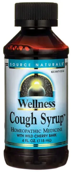 소스내츄럴스 웰니스 코프 시럽 와일드 체리 바크, 1개, 118ml - 쿠팡