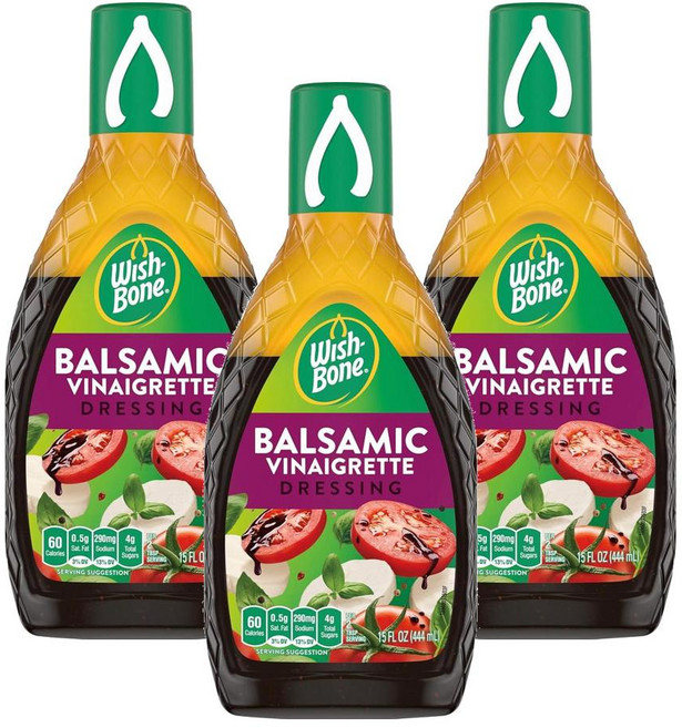 Wish-Bone Balsamic Vinaigrette Dressing 위시본 발사믹 드레싱