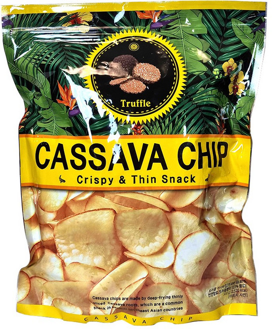 트러플 카사바칩 돼지감자 신콩칩 트레이더스, 500g, 1개