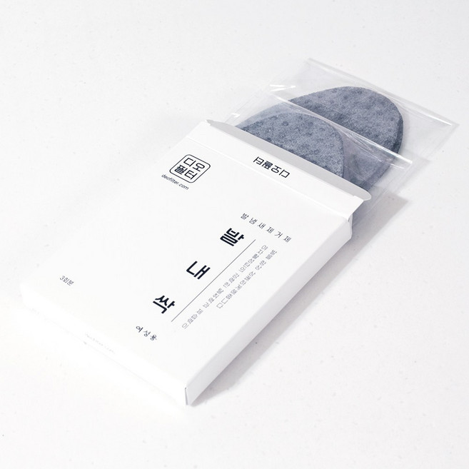 디오필터 발내싹 강력 발냄새 제거 패드, 여성용, 3세트, 5g