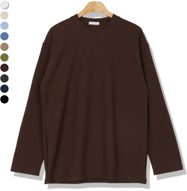 오마보이 남성용 리버풀 엠보 어텀톤 긴팔티