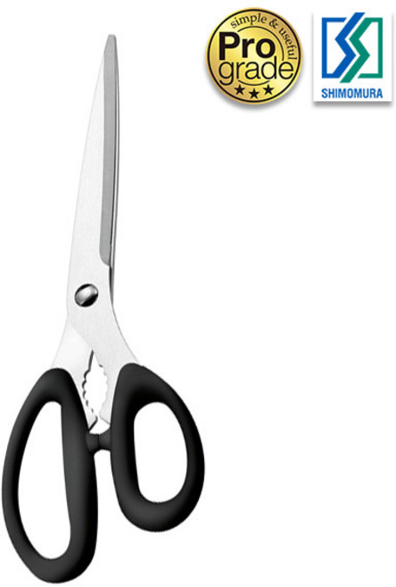 시모무라 프로그레이드 불고기가위 240mm - 분리형, 검정, 1개