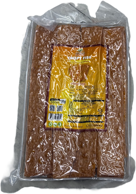 태국 시나몬 크리스피 피쉬 오리지널 / Thai Cinamon Crispy Fish Snack Original, 1개, 100g