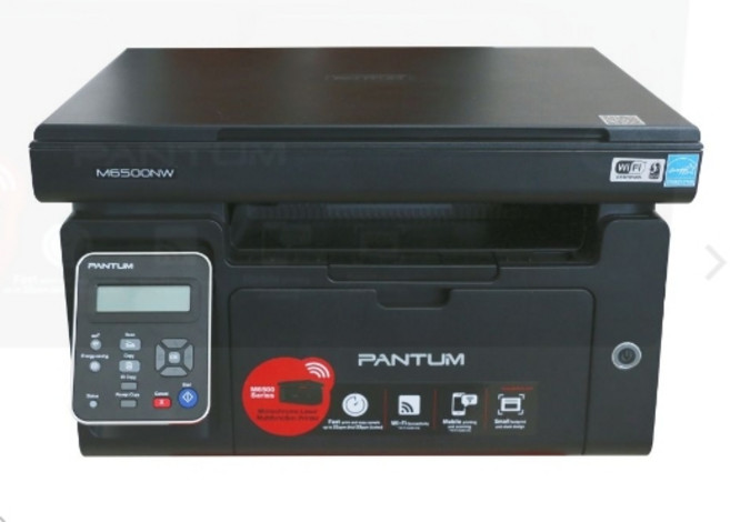 PANTUM 奔圖 M6500NW 黑白雷射多功能事務機 無線列印, 主機