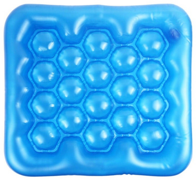 에어 물방석 사각 2개, 블루