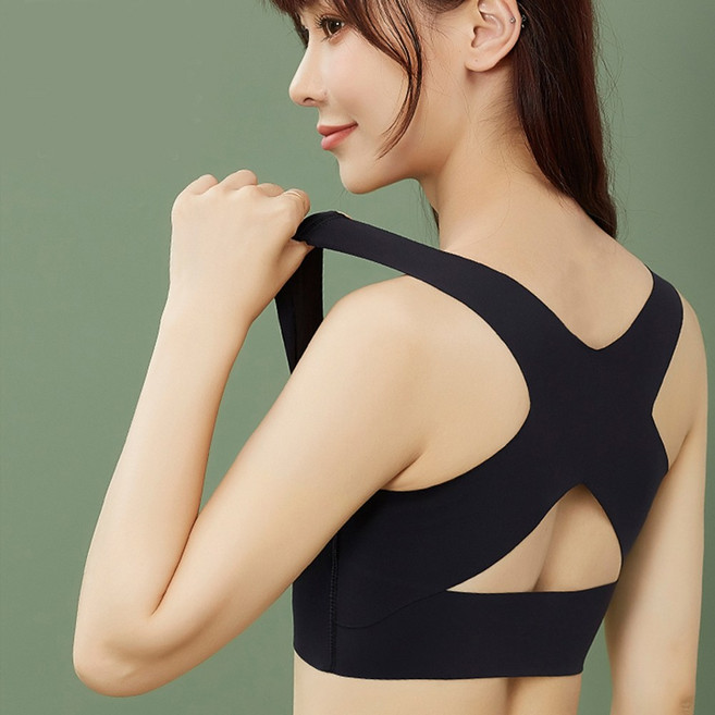 무봉제 심리스 자세교정 브라 볼륨업 리프팅 브라렛 와이어리스 처짐 방지 브래지어
